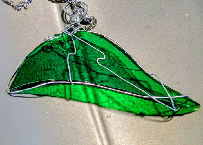 Wire wrapped necklace