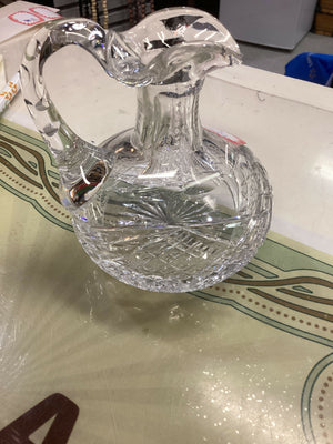 Vintage Small Cut Crystal Pitcher