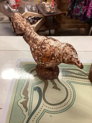 Vintage Cast Iron Bird