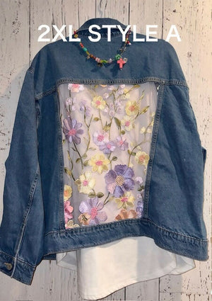 Upcycled Denim Jackets (ALL SIZES)