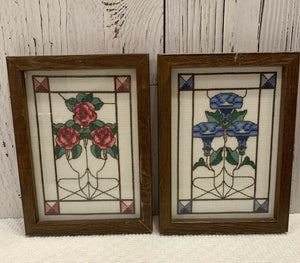 VINTAGE PETIT POINTE FLOWER DECOR