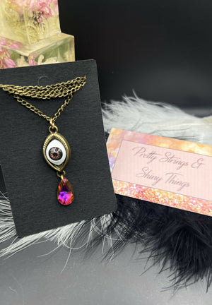 Eyeball Gemstone Necklaces