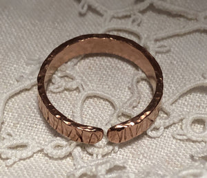 Copper Ring/ by Simply de novo Creations