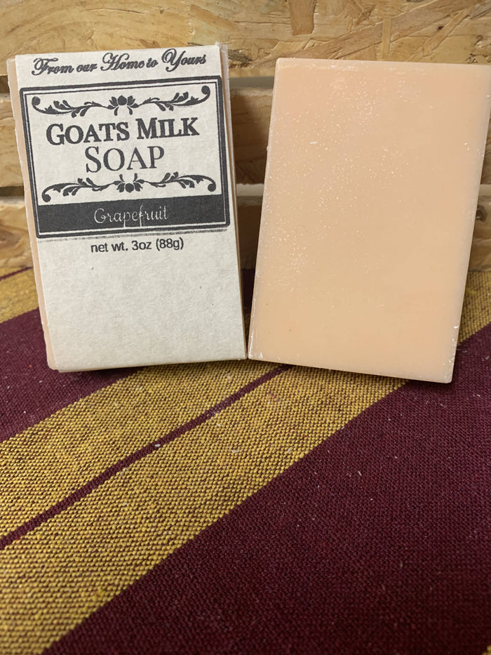 Grapefruit Goats Milk Soap