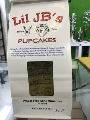 Wheat free mint munchies dog treats