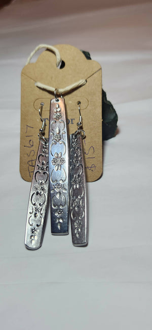 Spoon earring and pendant