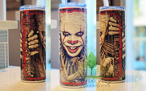 PENNYWISE IT CLOWN 20OZ TUMBLER (Drinkware, Cups, Food and Drink, Mugs)