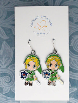 Gaming, Movie and TV themed Character Earrings