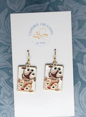 Classic Cartoon Themed Character Earrings