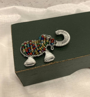 ONLINE ONLY,REFINISHED JEWELRY BOX WITH ELEPHANT ACCENT, Drinkle Mall