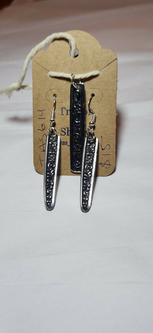 Spoon earring and pendant
