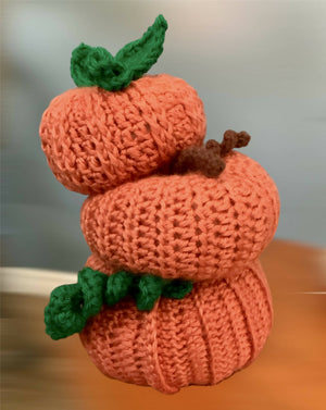 Tipsy pumpkin stack - 33rd St. Location