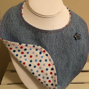 Child's Bib, denim