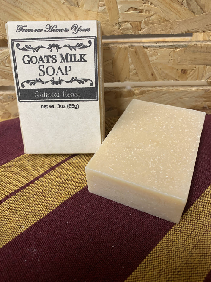 Oatmeal Honey Goats Milk Soap