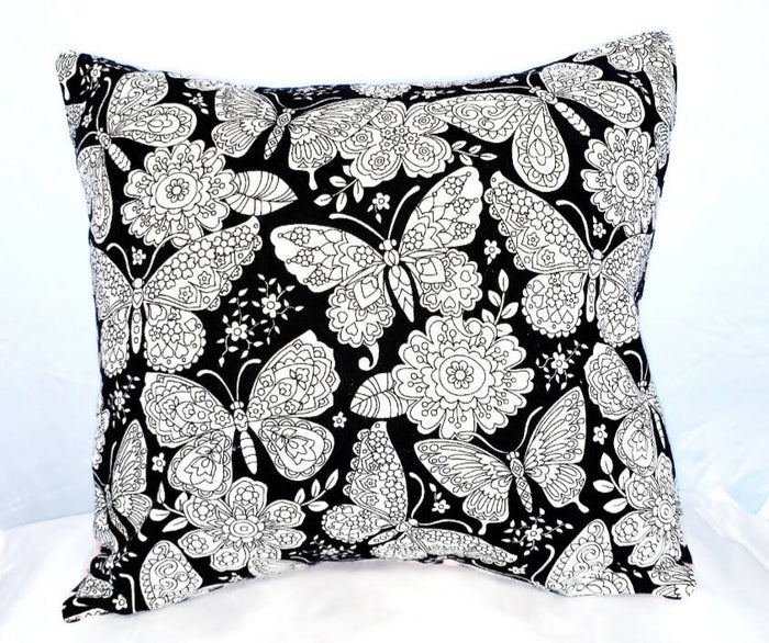 Mandala Butterfly Colour Me Cushion Available at 33rd St. Location