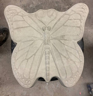 Concrete Butterfly stone-Not painted- River City Statuary