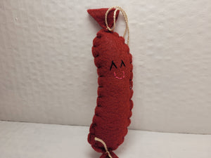 Sausage Ornament