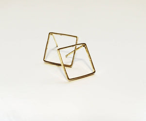 Gold Geometric Diamonds