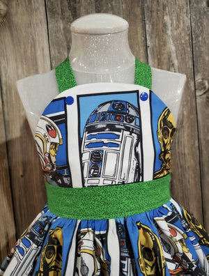 Star Wars Retro Swing Dress. Size 4/5 Years