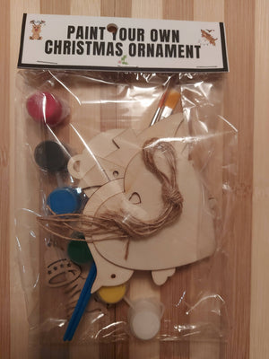Paint Your Own Christmas Ornament Craft Set