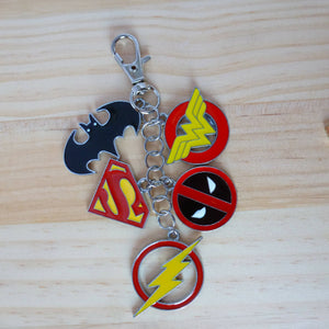 Movie, Superhero and Cartoon Themed Backpack or Purse Charms