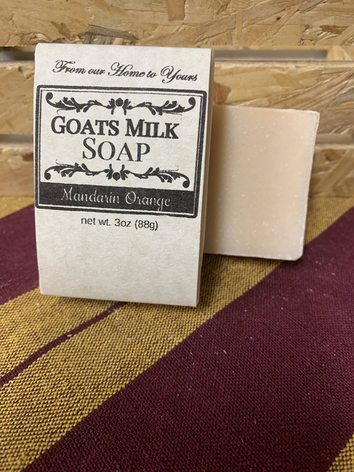 Mandarin Orange Goats Milk Soap