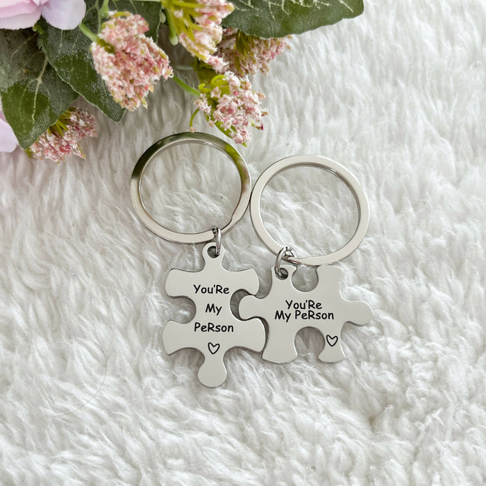 KEYCHAIN - You're My Person - 2 pc set