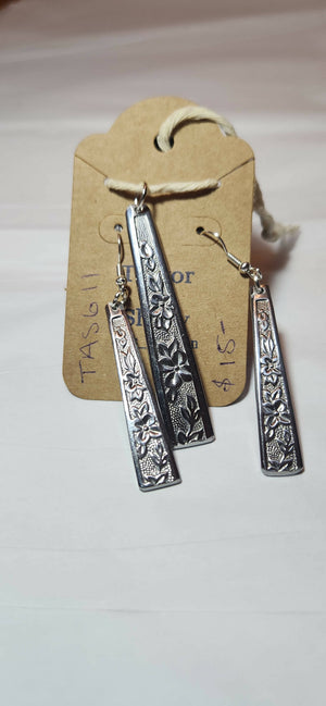 Spoon earring and pendant