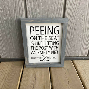 Peeing On The Seat