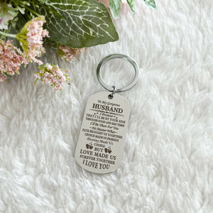 KEYCHAIN - To my gorgeous husband