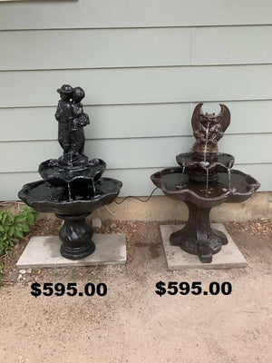 Concrete Fountains for Spring 2023 by -River City Statuary