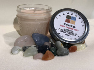 Candles - Hidden Crystals, Pure Soy (container-sm)
