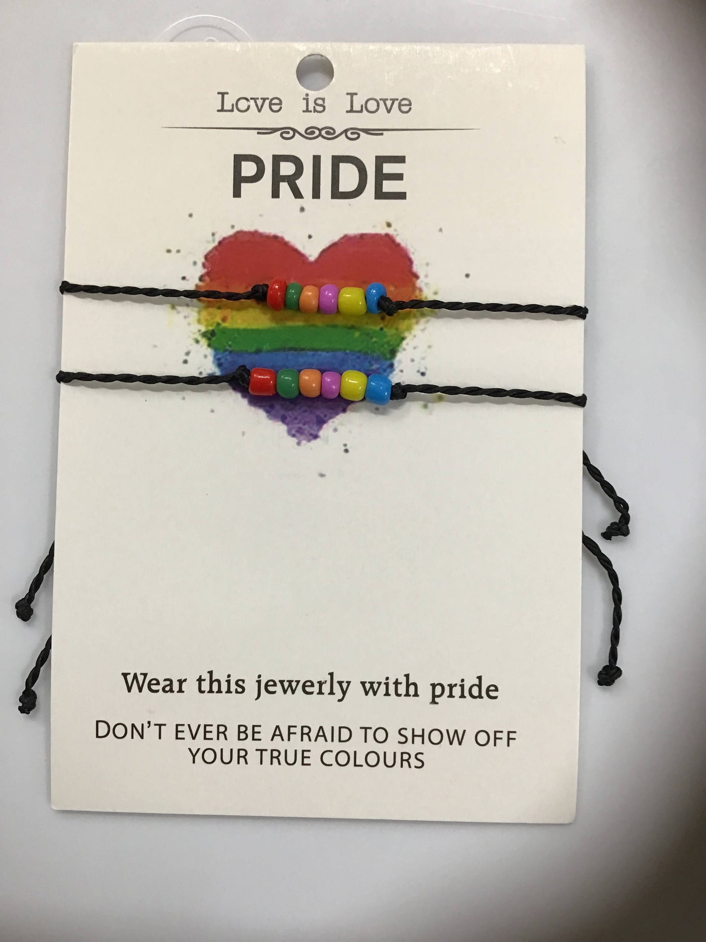 Pride friendship bracelet Outlet