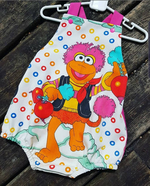 Fraggle Rock Romper. Size 2/3 years