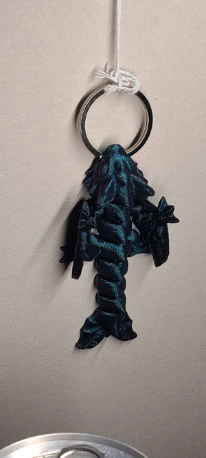 3D Printed Wyvern Keychain available at 33rd st location