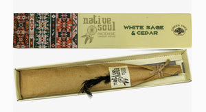 Native Soul White Sage & Cedar Incense