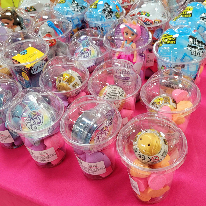 Micro Bath Bombs with Random Kids Toy