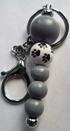 Dog keychain