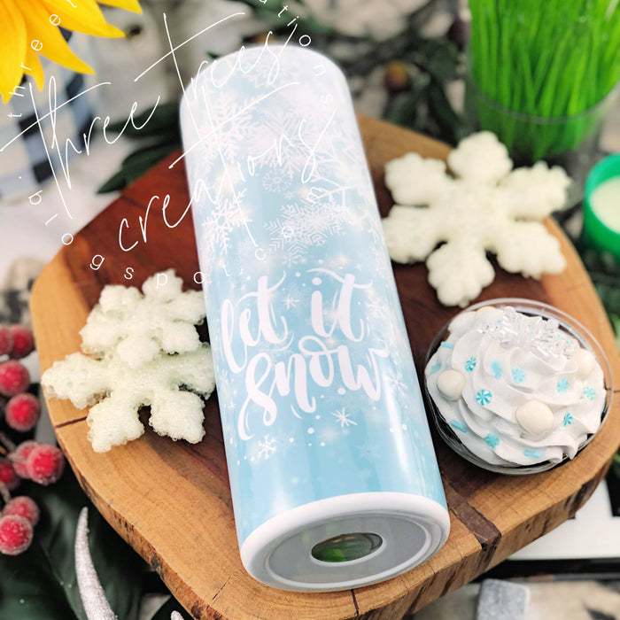 LET IT SNOW 20OZ TUMBLER (Drinkware, Cups, Food and Drink, Mugs)