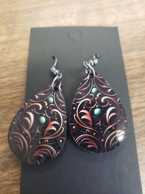 Wooden earrings