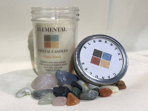 Candles - Hidden Crystals, Pure Soy (250ml)