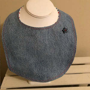 Child's Bib, denim