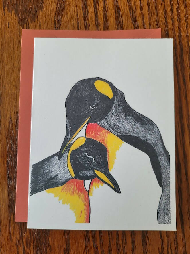 All Occasion Card, Penquins - Snuggles - Available at 33rd St. Location
