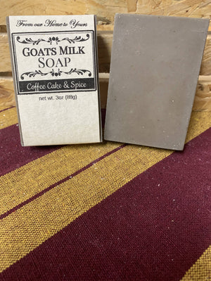 Coffee Cake &Spice Goats Milk Soap