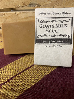 Pumpkin Patch Goats Milk Soap