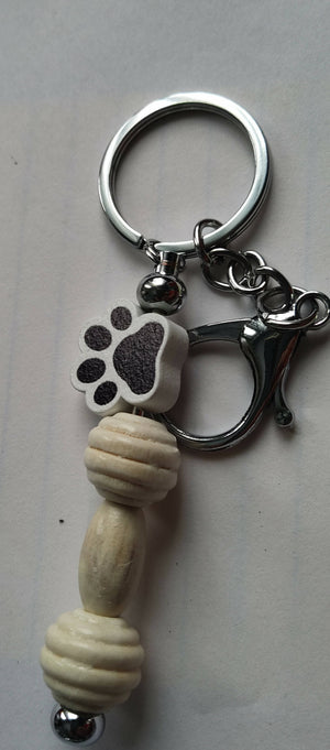 Dog keychain