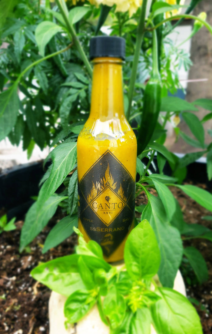 Hot Sauce- Apple Basil ssSerrano