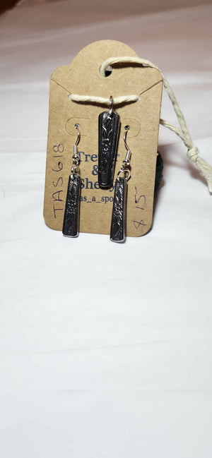 Spoon earring and pendant
