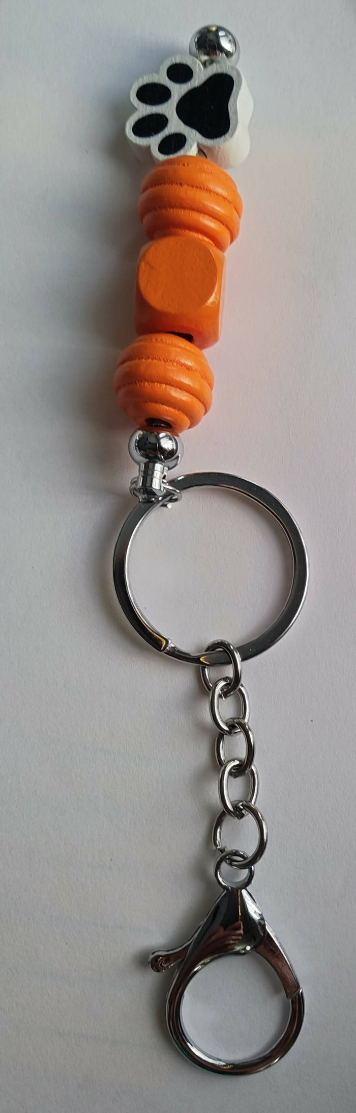 key chain - with dog paw