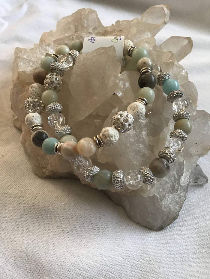Amazonite Crystal Bracelet